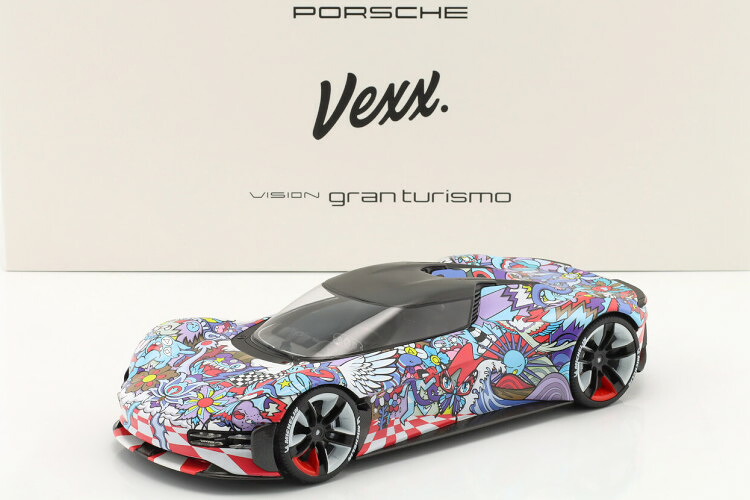 スパーク 1/18 ポルシェ ビジョン グランツーリスモ by VEXX 2022 マルチカラー 750台限定Spark 1:18 Porsche Vision Gran Turismo by VEXX 2022 multicolor Limitation 750 pcs.|Reowide モデルカー カタログ SHOP