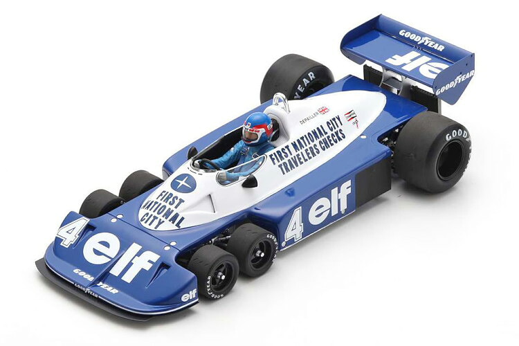 スパーク 1/18 タイレル P34 南アフリカGP 1977 DepaillerSpark 1:18 Tyrell P34 GP South Africa 1977 Depailler|Reowide モデルカー カタログ SHOP