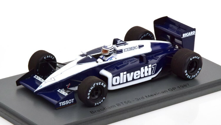 特価 TAMEO (1/43) ブラバム BT53 BRABHAM BT53 USA GP 1984 WINNER NELSON PIQUET TAMEO KIT 1/43
