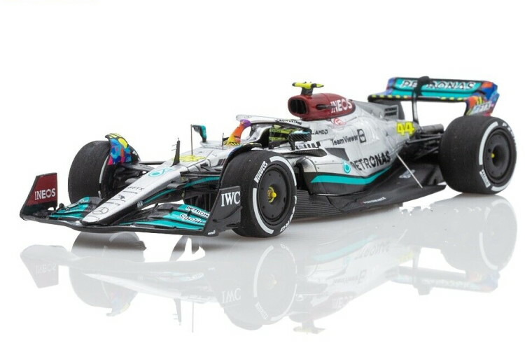 1/43 Spark メルセデスAMG W13 J.ラッセル マイアミGP Spark Mercedes W13 - George Russell - Miami GP 2022 - 1:43