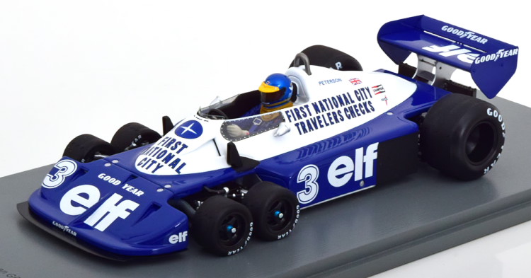 楽天市場】モデルカーグループ 1/18 ティレル 006 #6 2nd