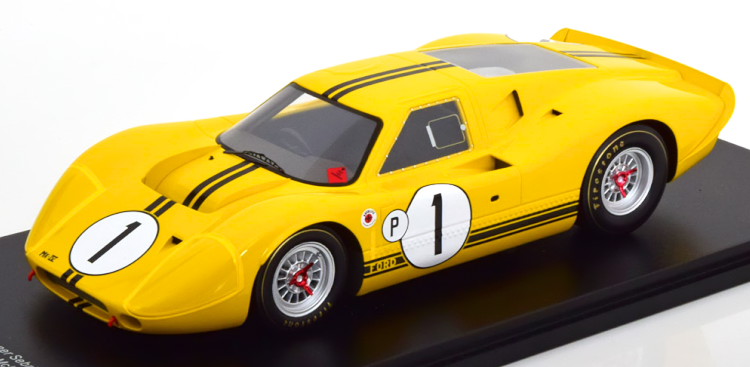Solido 1:18 Ford GT40 MkI #130 Targa Florio 1967 - Modèle De Collection