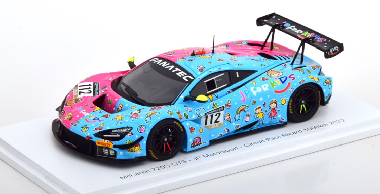 スパーク 1/43 720S GT3 プラネックスレーシング2019 鈴鹿10H スパーク SJ091 1/43 McLaren 720S GT3 No.11 PLANEX SMACAM