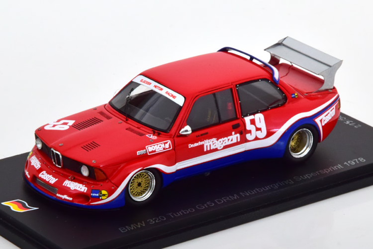 お*ん様 BMW 320 TURBO DRM SPARK 1/43 楽天市場】スパーク 1/43 BMW 320 ターボ #4 Wurth Rodenstock 3° Div