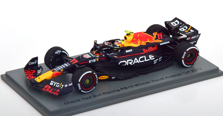 スパーク 1/43 レッドブル RB19 優勝サウジアラビアGP 2023 Spark 1:43 Red Bull RB19 Winner GP Saudi Arabia 2023 Perez