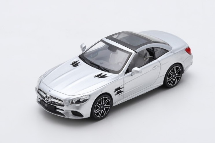 スパーク 1/43 メルセデス SLクラス 2017 シルバー Spark MERCEDES-BENZ SL 2017 Iridium Silver Metallic|Reowide モデルカー カタログ SHOP