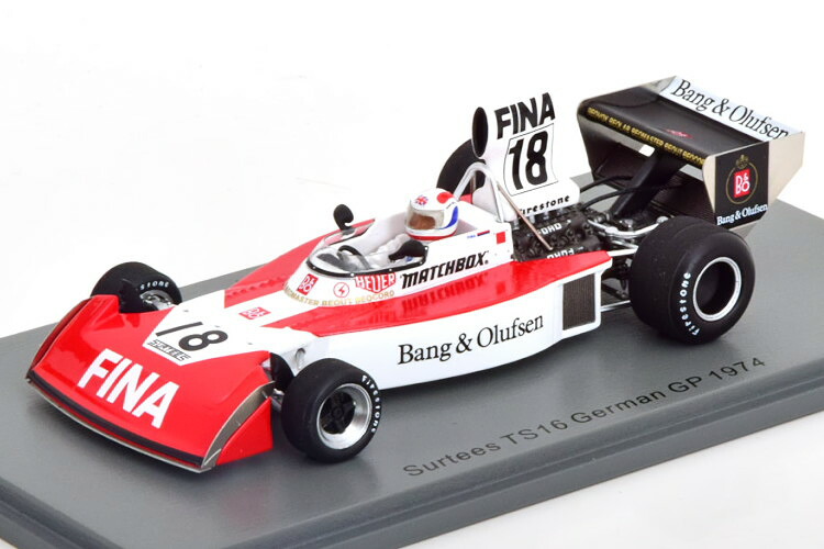 スパーク 1/43 サーティース TS16 ドイツ GP 1974 ベル Spark 1:43 Surtees TS16 GP Germany 1974 Bell