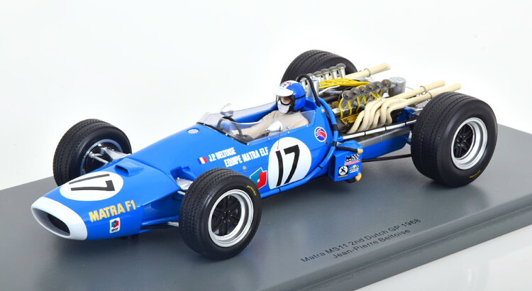 スパーク 1/18 マトラ MS11 オランダ GP 1968 Beltoise ショーケース付き Spark 1:18 Matra MS11 GP Netherland 1968 Beltoise with ShowCase