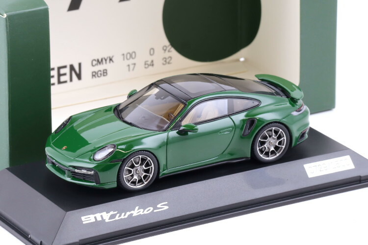 新古品 1/43 ポルシェ純正 スパーク ポルシェ 991.2 911 ターボ 新古品 1/43 ポルシェ純正 スパーク ポルシェ 991.2 911 ターボ