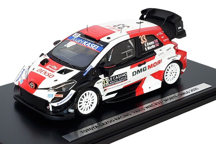 【ラトバラ直筆サイン入】1/43 スパーク ヤリス WRC 2019モンテカルロ 楽天市場】スパーク 1/43 トヨタ ヤリス WRC #10 モンテカルロ