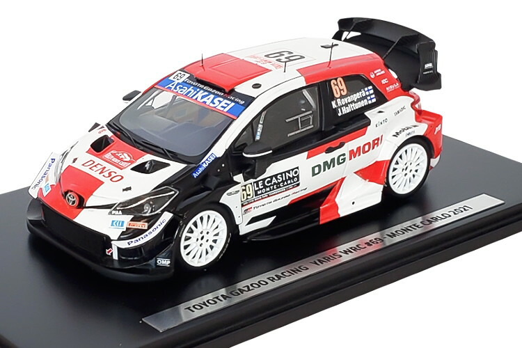 1/43 Spark Toyota Yaris WRC モンテカルロ 2017 Spark Toyota GR Yaris Rally2 #23 Pajari RC2 Rally Monte