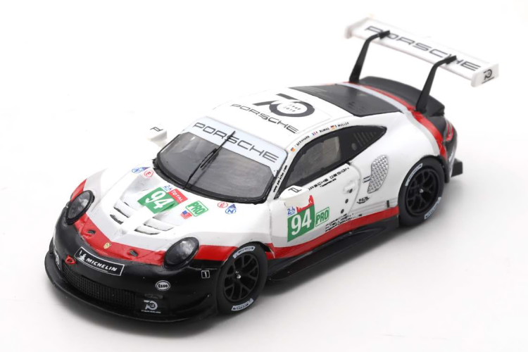 楽天市場】スパーク 1/87 ポルシェ 911 RSR ポルシェ GT チーム #93 ル