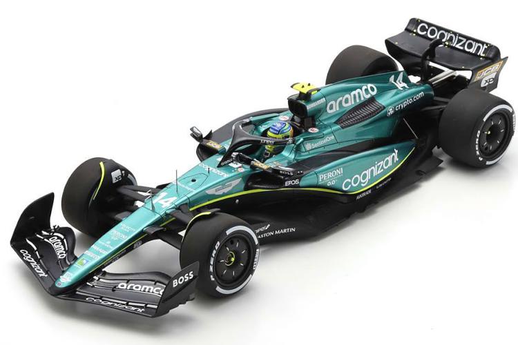 スパーク 1/18 アストンマーティン AMR23 バーレーンGP 2023 Alonso Spark 1:18 Aston Martin AMR23 GP Bahrain 2023 Alonso with ShowCase|Reowide モデルカー カタログ SHOP