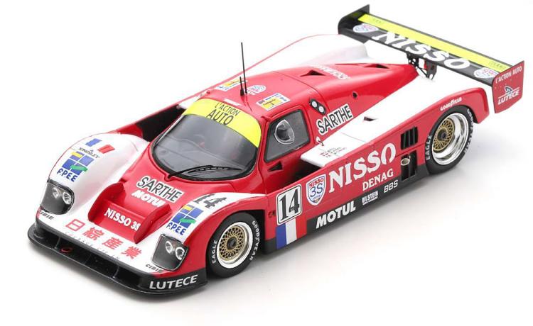 スパーク 1/43 クラージュ C30LM #14 ル・マン24時間 1993 Bell/Robert/Fabre Spark 1:43 Courage C30LM No 14 24h Le Mans 1993 Bell/Robert/Fabre