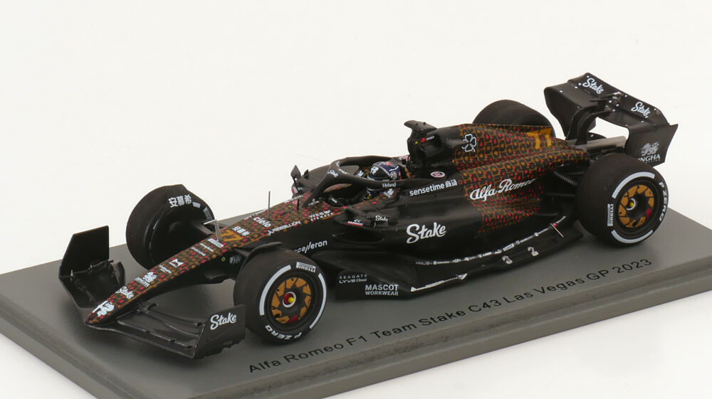 スパーク 1/43 アルファロメオ F1 C43 ラスベガスGP USA 2023 Bottas Spark 1:43 Alfa Romeo F1 C43 GP Las Vegas USA 2023 Bottas