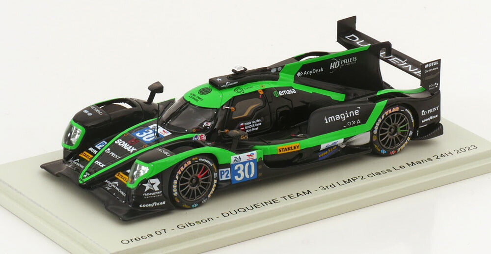 スパーク 1/43 オレカ 07 ギブソン #30 ル・マン24時間 2023 Jani/Binder/Pino Spark 1:43 Oreca 07 GIBSON No 30 24h Le Mans 2023 Jani/Binder/Pino