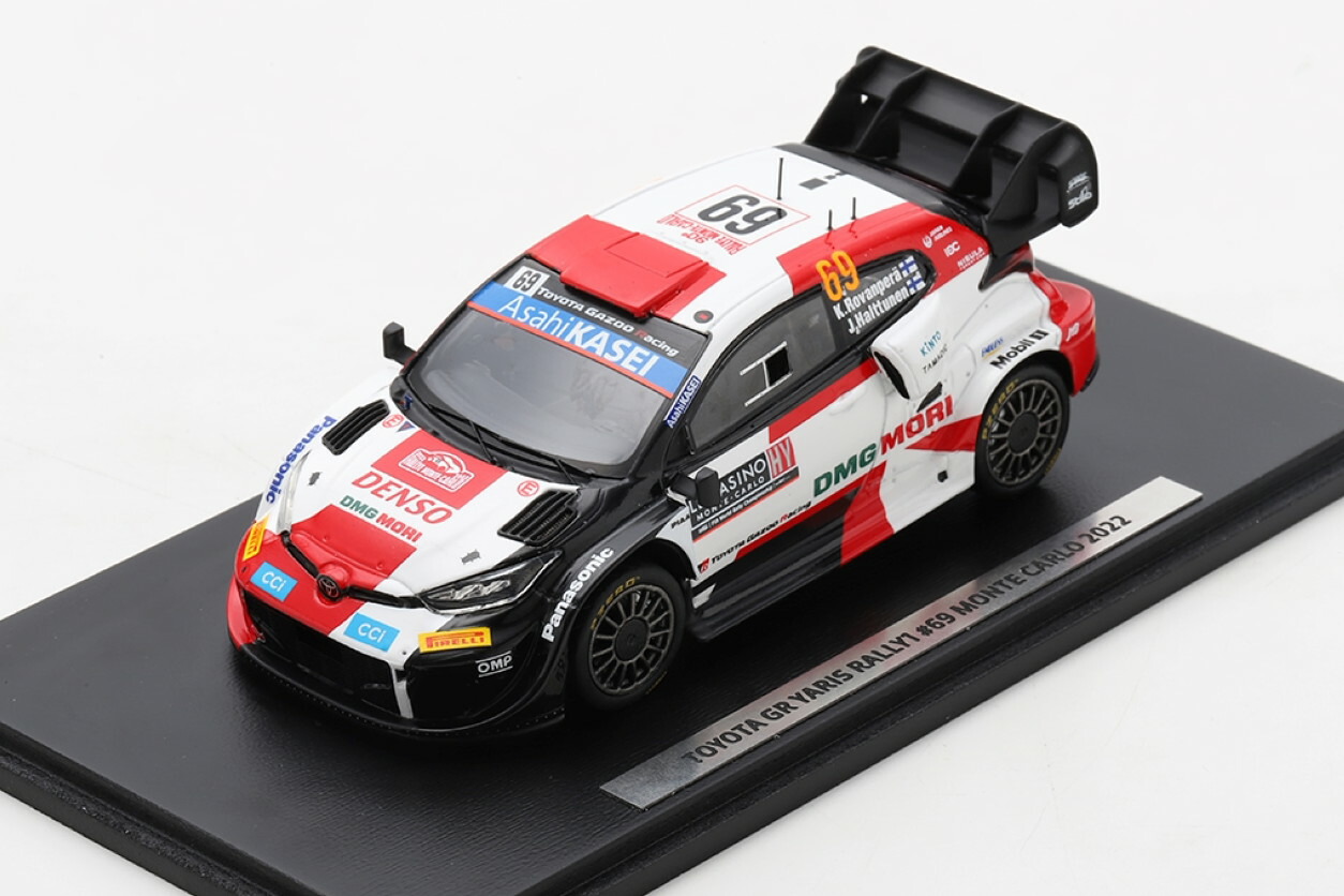スパーク。1/43.トヨタヤリス.WRC2ndモンテ.アルバカルロ2017。 スパーク。1/43.トヨタヤリス.WRC2ndモンテ.アルバカルロ2017