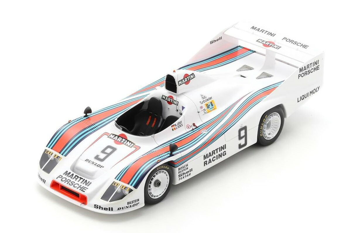 スパーク 1/18 ポルシェ 908/80 #9 ル・マン24時間レース 1980 Martini Ickx/Joest Spark 1:18 Porsche 908/80 No 9 24h Le Mans 1980 Martini Ickx/Joest with ShowCase|Reowide モデルカー カタログ SHOP