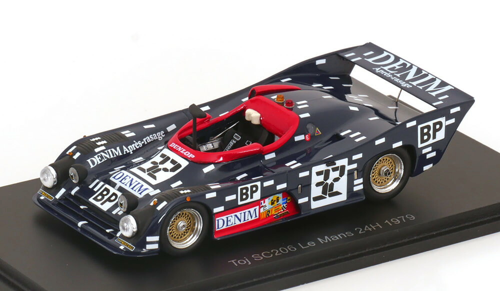 スパーク 1/43 Toj SC206 #32 ル・マン24時間レース 1979 Cudini/Streibig/KirschofferSpark 1:43 Toj SC206 No 32 24h Le Mans 1979 Cudini/Streibig/Kirschoffer｜Reowide モデルカー カタログ SHOP