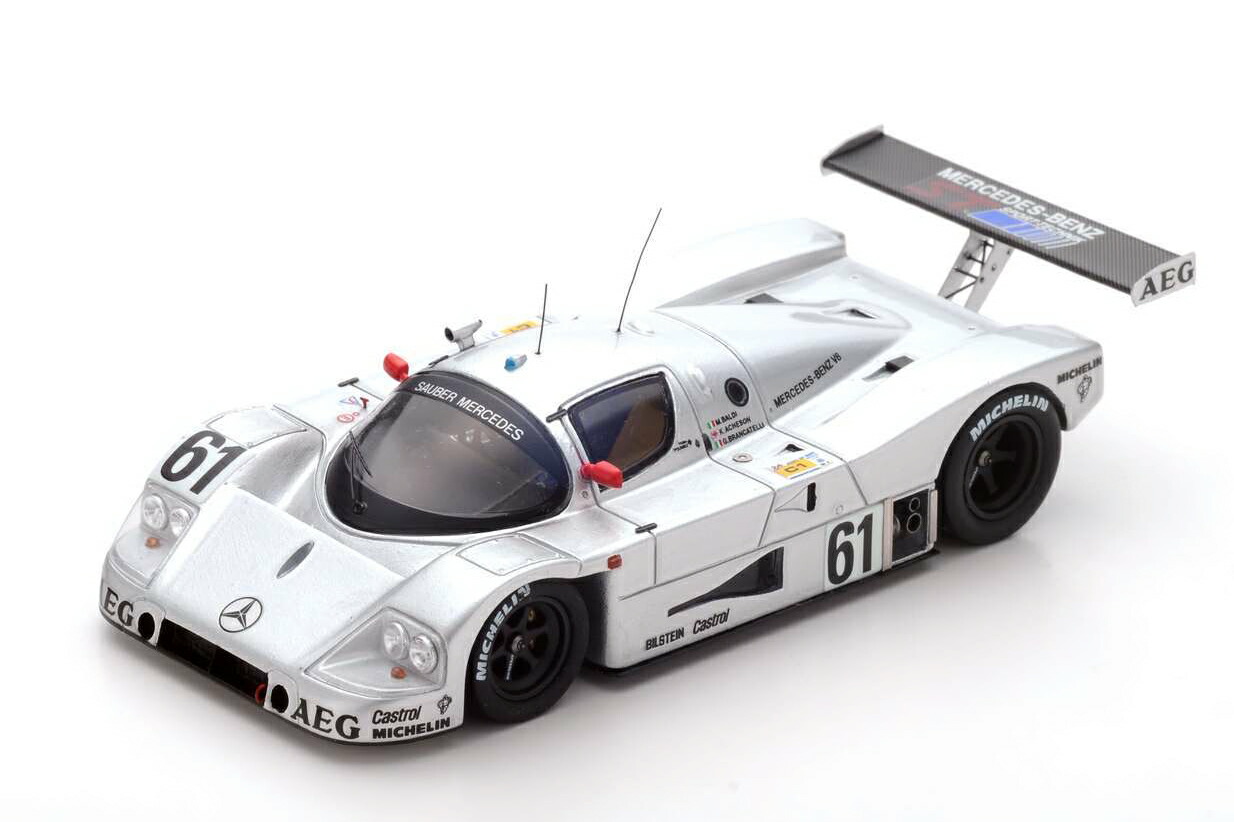 訳あり品 スパーク 1/43 ザウバー メルセデス C9 1989 ルマン スパーク 1/18 ザウバー メルセデス C9 ルマン 1989 No.63