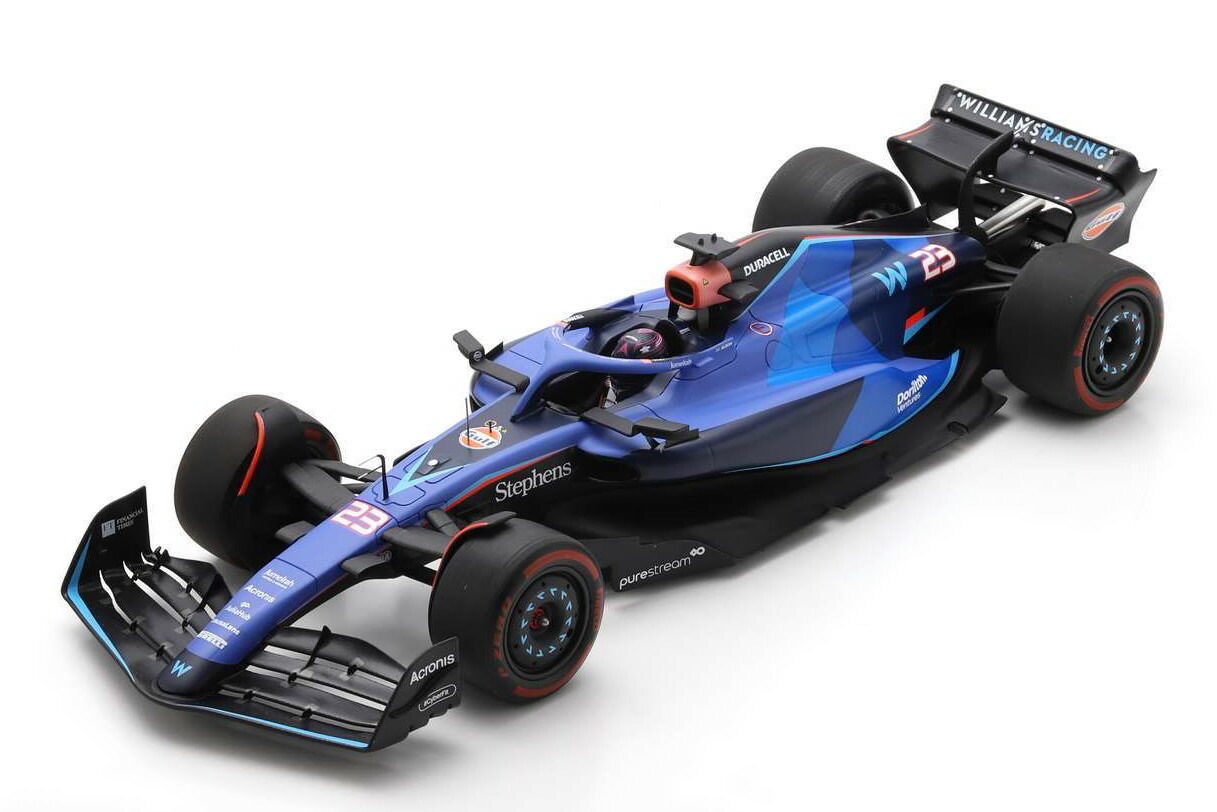 1/18 スパーク ウィリアムズFW45 L.サージェント SPARK 1/43 - WILLIAMS FW45 - USA GP 2023 (L. SARGEANT) S8918