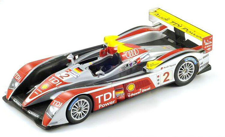 スパーク 1/18 アウディ R10 TDI #2 優勝 ル・マン24時間レース 2008 Capello/Kristensen/McNish ショーケース付き Spark 1:18 Audi R10 TDI #2 Winner 24h Le Mans 2008 Capello/Kristensen/McNish with ShowCase
