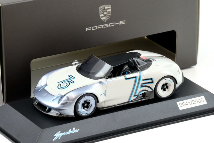 1/43 ポルシェ ボクスタースパイダー スパークモデル ディーラーモデル 1/43 ポルシェ ボクスター