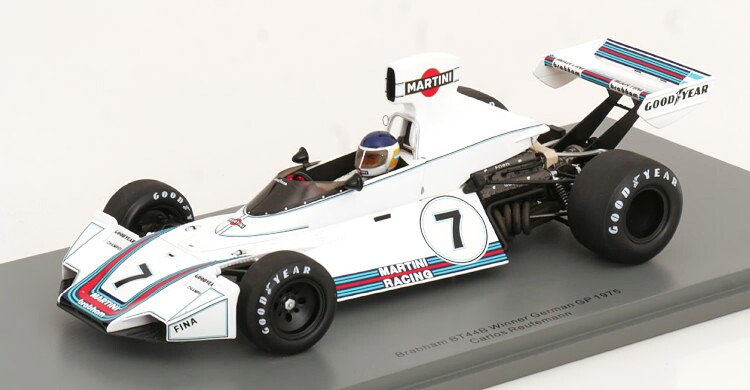 スパーク 1/18 ブラバム BT44B #7 ドイツグランプリ 1975 Reutemann ショーケース付き Spark 1:18 Brabham BT44B #7 GP Germany 1975 Reutemann with ShowCase