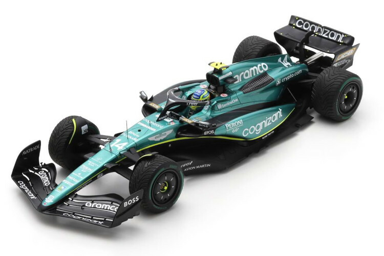スパーク 1/18 アストンマーティン AMR23 #14 2位 モナコGP フォーミュラ1 2023 アストンマーティン アラムコ コグニザント F1 チーム フェルナンド アロンソ Spark 1:18 Aston Martin AMR23 #14 2nd Monaco GP Formula 1 2023 Aston Martin Aramco Cognizant F.Alonso