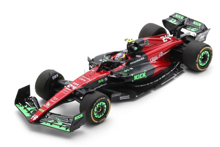 スパーク1/43 アルファロメオ C43 周冠宇 2023オーストラリア9位 Spark Alfa Romeo C43 - 2023 Australian Grand Prix - #24 G. Zhou 1