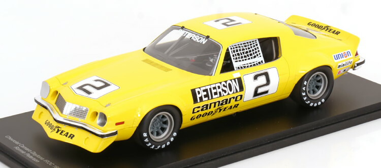 スパーク1/18　Z28カマロ★デイトナ仕様1975年式 Spark CHEVROLET CAMARO IROC DAYTONA SEASON 1974-1975