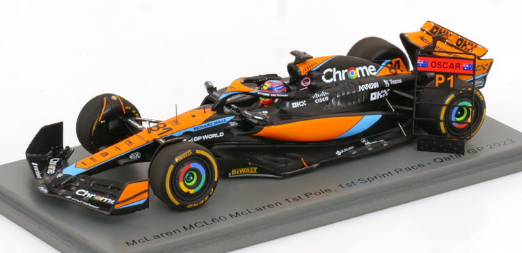 Spark McLaren MCL60 1/43 ピアストリ Spark 1/43 McLaren F1 Team MCL60 3rd Japanese GP 2023 #81