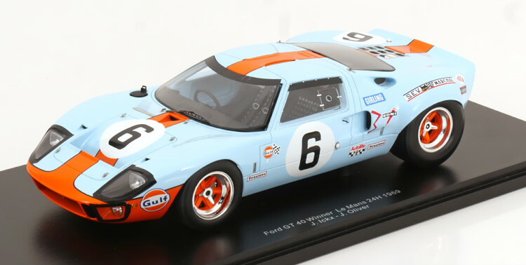 スパーク 1/43 フォードGT ルマン24H 2018 スパーク 1/18 フォード GT40 Mk IV 1967 ルマン24H #4 L.ラビー