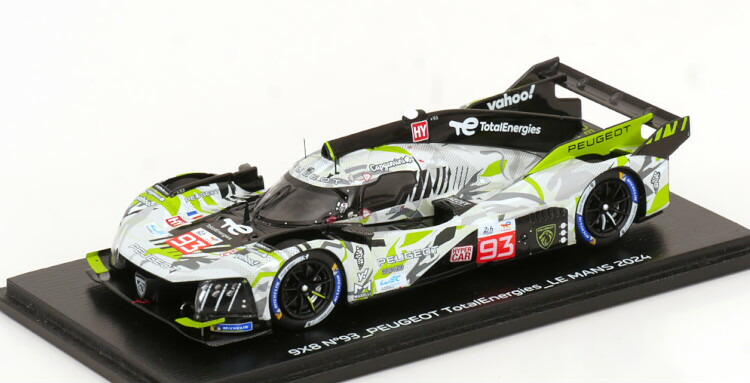 spark スパーク 1/43 プジョー 9x8 93号車 2024年モデル 1:43 Peugeot 9X8 n°93 24H Le Mans 2023 SPARK S8729 | eBay