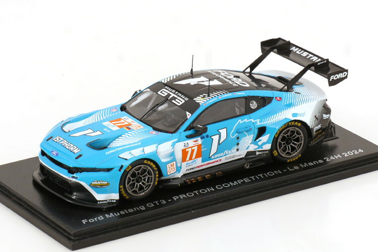 スパーク 1/43 フォード マスタング GT3 #77 ル・マン24時間レース 2024 バーカー/ハードウィック/ロビションSpark 1:43 Ford Mustang GT3 N77 24h Le Mans 2024 Barker/Hardwick/Robichon|Reowide モデルカー カタログ SHOP