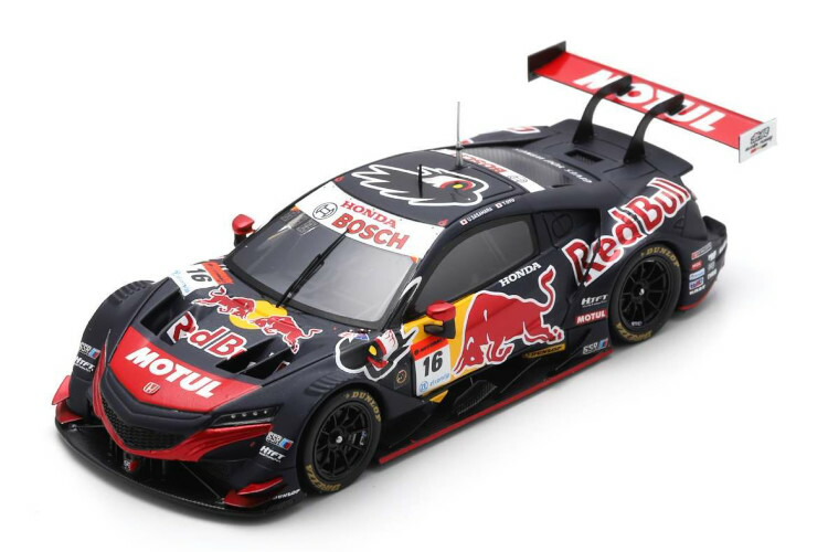 スパーク Honda NSX-GT TrackTest 2022 1/43 限定 1/43 Spark 2022 Acura Red Bull MOTUL MUGEN NSX-GT No.16 TEAM