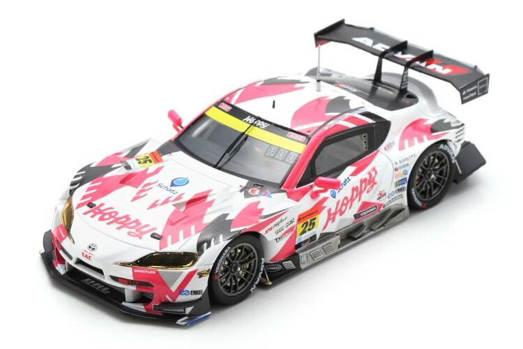スパーク　SUPER GT GRスープラ4台セット スパーク 1/43 ウェズスポーツ アドバン トヨタ GR スープラ