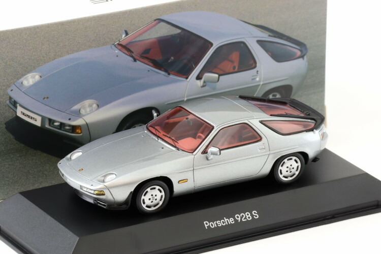 スパーク 1/43 ポルシェ 928 S 1980 シルバーグレーメタリック MAP ポルシェミュージアム Spark 1:43 Porsche 928 S 1980 silver grey metallic MAP Porsche Museum