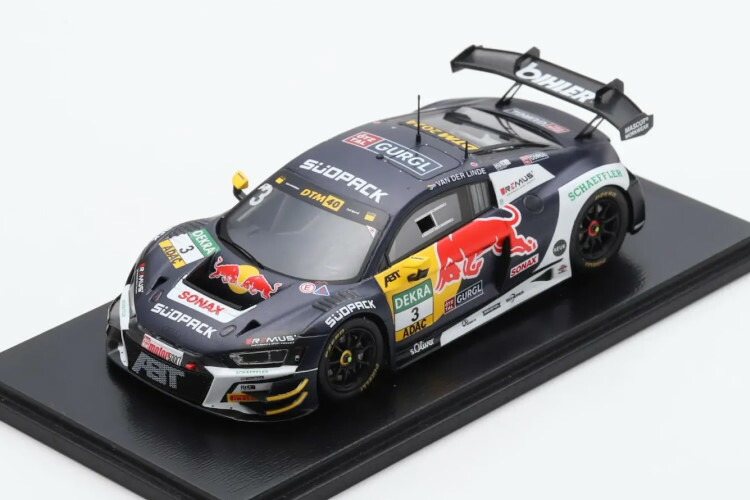 スパーク 1/43 アウディ R8 LMS #3 ABT スポーツライン DTM 2024 ファン デル リンデ 250台限定 Spark 1:43 Audi R8 LMS #3 ABT Sportsline DTM 2024 Van der Linde limited 250 pcs