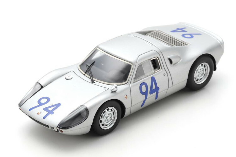 スパーク 1/43 ポルシェ 904 GTS #94 5位 タルガ フローリオ 1965 A.プッチ/G.クラス Spark 1:43 Porsche 904 GTS No.94 5th Targa Florio 1965 A.Pucci/G.Klass