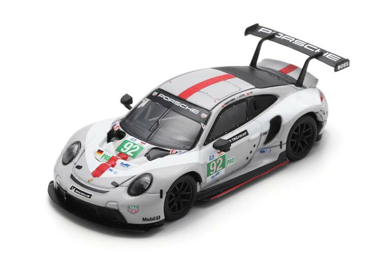 スパーク スパーキー 1/64 ポルシェ 911 RSR-19 GTE #92 4位 LMGTE プロクラス ル・マン24時間 2022 ケビン エストレ / ローレンス ファントール / ミカエル クリステンセン spark Sparky 1:64 Porsche 911 RSR-19 GTE #92 4th LMGTE Pro class 24 Hours Le Mans 2022