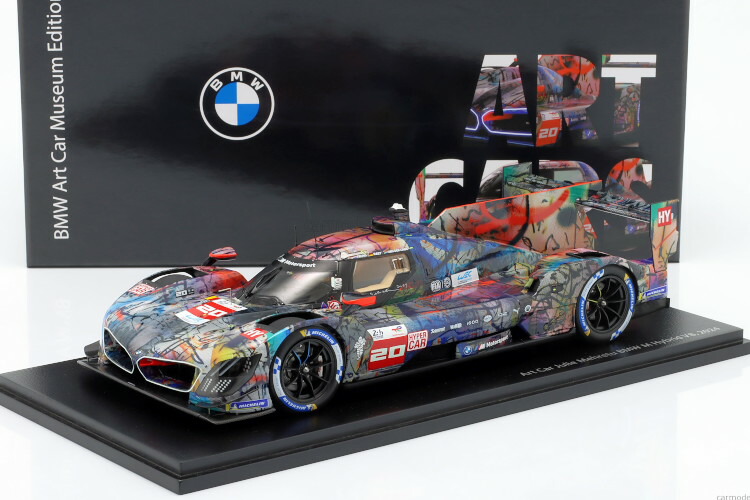 スパーク 1/18 BMW M ハイブリッド V8 #20 ル マン24時間 2024 アートカー ジュリー メフレトゥ ロビン フラインス レネ ラスト シェルドン ファン デル リンデSpark 1:18 BMW M Hybrid V8 #20 24h LeMans 2024 Art Car Julie Mehretu｜Reowide モデルカー カタログ SHOP