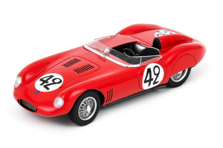 スパーク 1/43 オスカスポーツ 750 #42 優勝 S750 ル・マン24時間 アレッサンドロ デ トマソ/コリン デービス Spark 1:43 Osca Sport 750 #42 Winner S750 24h LeMans Alejandro de Tomaso/Colin Davis