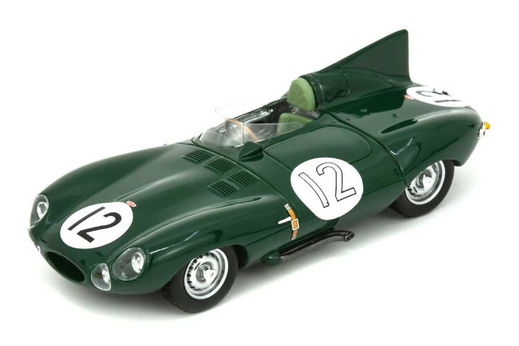 スパーク 1/43 ジャガー Dタイプ #12 ル・マン24時間 1954 スターリング モス/ピーター ウォーカー Spark 1:43 Jaguar D-Type #12 24h LeMans 1954 Stirling Moss/Peter Walker