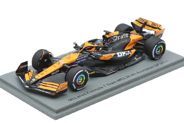 スパーク 1/43 マクラーレン MCL38 #81 2024年 F1 オーストラリアGP 4位 オスカー ピアストリ Spark 1:43 McLaren MCL38 N81 4th Australia GP F1 2024 Oscar Piastri