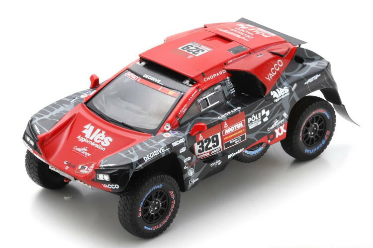 スパーク 1/43 RD リミテッド DXX #329 ラリーダカール 2020 ロマン デュマ/アレクサンドル ウィノック Spark 1:43 RD Limited DXX N329 Rallye Dakar 2020 Romain Dumas/Alexandre Winocq