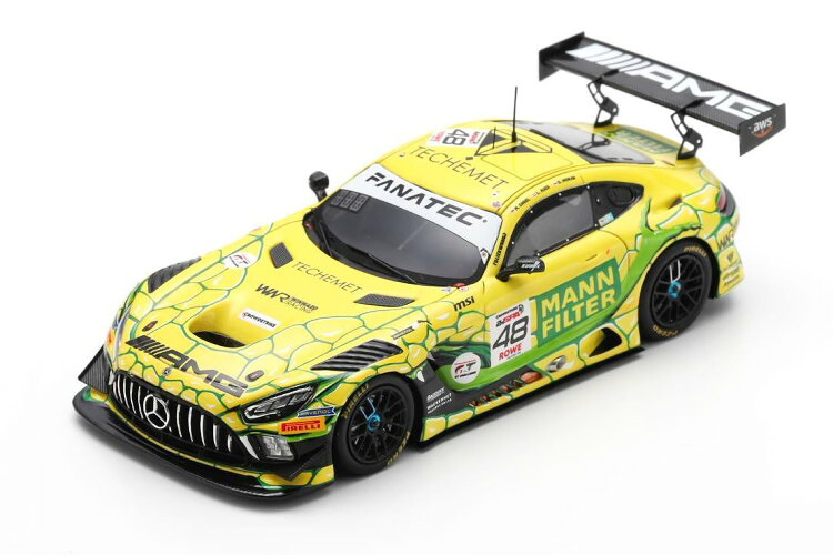 スパーク 1/43 メルセデス・ベンツ AMG GT3 エボ #48 2024年 スパ24時間レース ルーカス アウアー/Maro Engel/ダニエル モラド 300台限定 Spark 1:43 Mercedes-Benz AMG GT3 Evo N48 24h Spa 2024 Lucas Auer/Maro Engel/Daniel Morad Limited 300 pcs