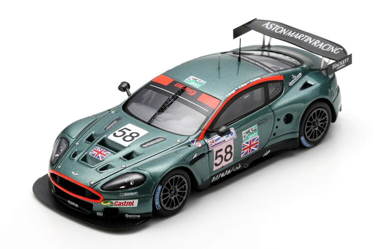 スパーク 1/43 アストンマーティン DBR9 ＃58 ル・マン24時間レース 2005 ピーター コックス/ペドロ ラミー/トーマス エンゲ Spark 1:43 Aston Martin DBR9 N58 24h LeMans 2005 Peter Kox/Pedro Lamy/Tom・・・・ Enge