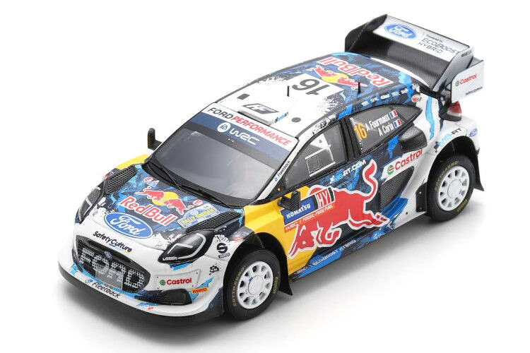 スパーク 1/43 フォード プーマ WRC ラリー1 #16 3位 ラリー スウェーデン 2024 フルモー / コリアSpark 1:43 Ford Puma WRC Rally1 #16 3rd Rallye Sweden 2024 Fourmaux / Coria｜Reowide モデルカー カタログ SHOP
