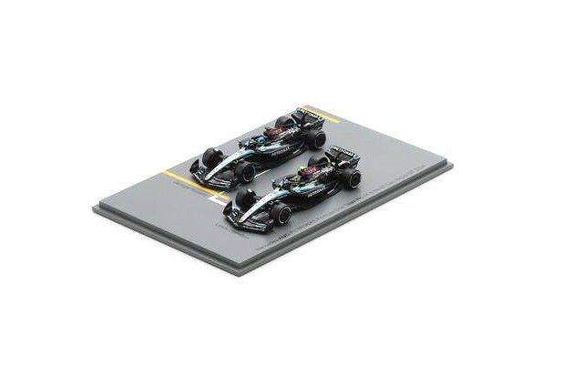 スパーク 1:64 2台セット メルセデス AMG W15 E パフォーマンス #44 #63 優勝 & 2位 ラスベガスGP F1 2024 L.ハミルトン/G.ラッセルSpark 1:64 2-Car Set Mercedes-AMG W15 E Performance #44 #63 Winner and 2nd Las Vegas GP F1 2024 L.Hamilton/G.Russell｜Reowide モデルカー カタログ SHOP